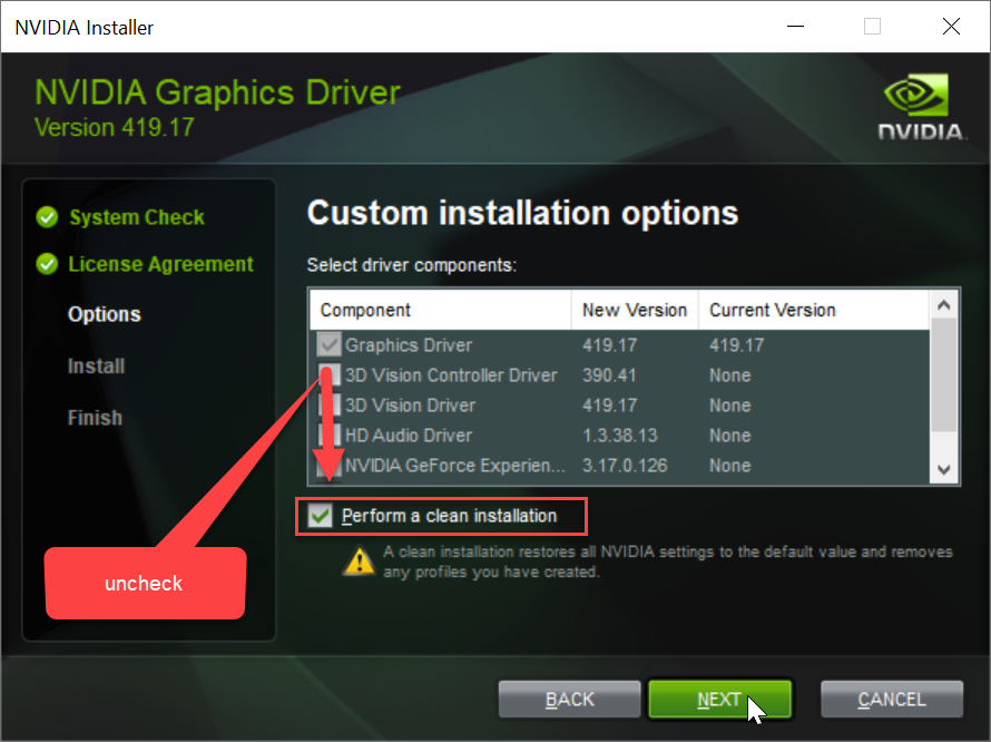 Nvidia 2025 install driver